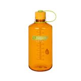 Nalgene Su şişesi – Hafif Sustain Tritan BPA içermez, kırılmaz şişe, sırt çantasıyla seyahat, yürüyüş, fitness stüdyosu için, 907 ml, dar ağız, portakal marmelat, 32 oz