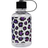 Nalgene Sustain Bpa Içermeyen Su Şişesi,%50 Plastik Atıktan, 473 Ml, Dar Ağız, Gökkuşağı Çita, 16 Oz