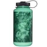 Nalgene Sustain Tritan BPA İçermeyen Su Şişesi,%50 Plastik Atıktan (ISCC Sertifikalı Kütle Dengesi Kullanarak), 32 oz, Geniş Ağız, Parlayan Solucanlar