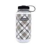 Nalgene Unisex – Yetişkin WH içecek şişesi, bej, kareli, 1 l