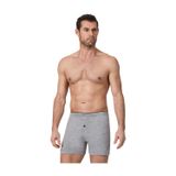 Namaldı 3 Adet Gri Renk Penye Boxer