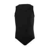 Namaldı 5 Adet Siyah Renk Geniş Askılı Çocuk Çıtçıtlı Badi