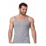 Namaldı Erkek 6'lı Gri Ribana Ince Askılı Atlet Yeni Sezon N-0122-06