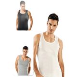 Namaldı Erkek Atlet, 6'lı Paket, Karışık Renk, M Beden