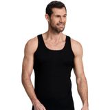 Namaldı Erkek Atlet,%100 Pamuk, Siyah, 2XL Beden