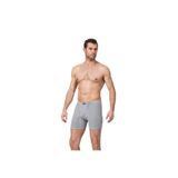 Namaldı Erkek Boxer, 3'lü Paket, Ribana Kumaş, Gri, 2XL Beden