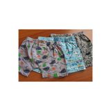 Namaldı Erkek Çocuk Desenli Boxer, 3'lü Set, 4-6 Yaş, Çok Renkli