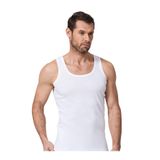 Namaldı Erkek Ince Askılı Atlet,%100 Pamuk, Ribana, Beyaz, 3'lü Paket