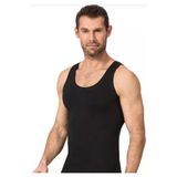 Namaldı Erkek Likralı Atlet 3'lü Paket - 184 - M - Siyah
