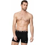 Namaldi Erkek Pamuk'lu Likralı Boxer 1135 - 6 Adet - 2XL - Siyah
