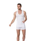 Namaldi Erkek Rambo Atlet,%90 Pamuk%10 Elastan, Siyah, 3'lü Paket
