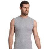 Namaldı Erkek Ribana Body Bisiklet Yaka Fanila 6'lı Paket - 119 - M - Gri
