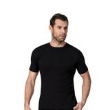 Namaldi Erkek Ribana O Yaka Ince Biyeli Fanila 3'lü Paket - 111 - Siyah - 2XL