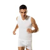 Namaldı Erkek V Yaka Spor Fanila, 3'lü Paket, Beyaz, XL Beden