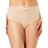 Namaldi Kadın Kalpli Ribana Bato Külot 247 - 6 Adet - 2XL - Ten