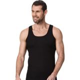 Namaldı Kuzey Underwear 122 Rib Erkek Atlet Ince Askılı Siyah (3'Lü)