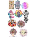 Namaste Sticker Telefon Laptop Notebook Tablet Defter Matara Stiker Etiket ST1706