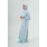 Namaz Elbise Lüks Kalite - Mavi - 1