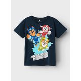 Name It Desenli Füme Erkek T-Shirt Nmmmanse Pawpatrol Ss Top Cplg - 92 cm