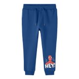 NAME IT Erkek Çocuk Açık Lacivert Pantolon 1-1,5 Yaş NMMSVENDE SPIDERMAN SWE PANTS BRU MAR