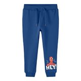 NAME IT Erkek Çocuk Açık Lacivert Pantolon 1,5-2 Yaş NMMSVENDE SPIDERMAN SWE PANTS BRU MAR