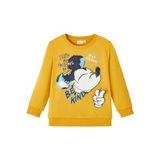 NAME IT Erkek Çocuk Turuncu Sweatshirt 1,5-2 Yaş NMMSKJOLD MICKEY SWEAT BRU WDI