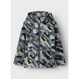 Name It Gri Erkek Mont Nkmmax Jacket Graphıc Sport - 8 Yaş