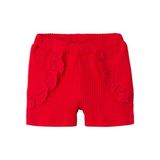 NAME IT Kız Bebek NBFFENNAS SHORTS Şort Kırmızı 4-6 Ay