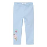 NAME IT Kız Bebek NMFFRANI LIGHT SWEAT LEGGING UNB Tayt Açık Mavi 2-3 yaş