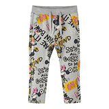 NAME IT Kız Çocuk Gri Melanj Pantolon 1,5-2 Yaş NMFSIMI MINNIE SWE PANT BRU WDI