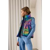 Name It Kız Çocuk Mor Yelek 1/1.5Y Beden NMFMOLINA VEST SHINY Modeli