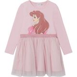 Name It Kız Çocuk Uzun Kol Midi Tül Elbise - Prenses Baskılı - 1 - 1,5 Yaş - Pembe