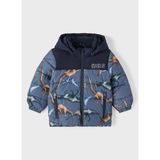 Name It Mavi Erkek Mont NMMMEDOW03 Jacket Dıno Dream Fo - 2 Yaş