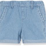 NAME IT MINI NMMRYAN JOG DNM L SHORTS 9001-IP Haçık mavi denim Erkek Çocuk 1-1,5 Month