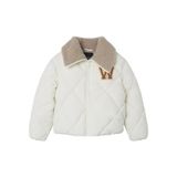 NAME IT Nkfmelbourne Unisex Çocuk Şişme Mont,Ekru 9 Yaş