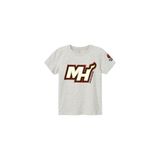 NAME IT Nkmmateo NBA Ss Top Box OUS erkek çocuk tişörtü, Açık gri melanj, 116