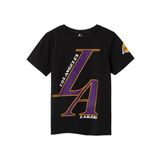 NAME IT Nkmmateo NBA Ss Top Box OUS erkek çocuk tişörtü, Siyah, 122-128