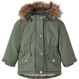 Name İt Nmfmarlın Parka Jacket Haki Kadın Mont