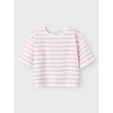 Name It Nmfvitanni Ss Short Rlx Top Kız Çocuk Crop T-Shirt 13241601 - Pembe - 5 Yaş