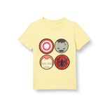 NAME IT Nmmmasp Marvel Ss Top Mar erkek çocuk tişörtü, fırtına havası., 104