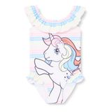 Name it Pembe Kız Çocuk Mayo NMFMAMA MLP SWIMSUIT CPLG, 13226917