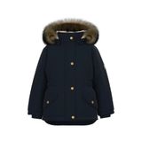 name ıt Siyah Kız Bebek Kapüşonlu Normal Bel Kürklü Mont NMFMARLIN PARKA JACKET PB