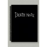 Namgo Death Note Spiralli A5 Çizgisiz Tuale Kapaklı Hediyelik Defter (200 Sayfa)