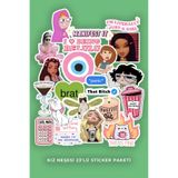 Namgo Kız Neşesi 23'lü Laptop Notebook Tablet Sticker Paketi