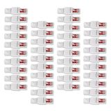 Namobile 40X Ağ Fişleri Ağ Fişleri Aletsiz Cat7 Cat6 Cat5 Lan Kablosu Rj45 Aletsiz Aletsiz Kurulum Kablo Yama Kablosu Ağ Kablosu Sıkma Fişi