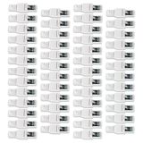 Namobile 50X Cat 6A Rj45 Ağ Fişleri Aletsiz Cat7 Cat6 Cat5 Cat5e Lan Kablosu Ağ Fişleri Aletsiz Yama Kablosu İçin Aletsiz Sıkma Fişi Ağ Kablo
