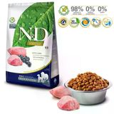 N&D N&D Tahılsız Kuzulu&Yabanmersinli Orta-Büyük Irk Yetişkin Köpek Maması 12 Kg