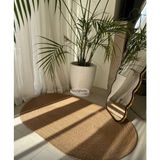 Namteks Jüt Hasır Gri Salon Mutfak Koridor Kilim Paspas Çeyizlik Hediyelik - 60 x 100 cm