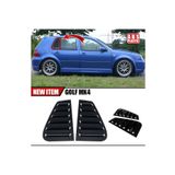NamTuning Golf 4 Kelebek Cam Kaplama Cam Vizörü 1997-2003 Parlak Siyah