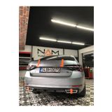 NamTuning Skoda Superb Mk3 2015 S Difüzör Sport +egzos Ucu (krom) P Black